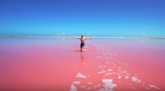 LAS COLORADAS PINK LAKE