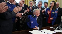 President Trump Signs Bill To Increase Funding To NASA