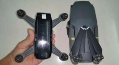 New Leaked Images of The DJI Spark (Mavic Size Comparison)
