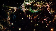 Fragments Of An Exploded Supernova
