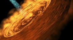 The discovery was mentioned to be the first time that researchers captured a detailed image of an accretion disk.