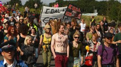 An Anti Coal Protest Rally 