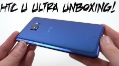 HTC U Ultra Sapphire Blue Unboxing, Impressions and Size Comparisons!