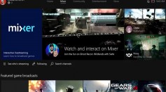 The appearance of Mixer interactive screen on XBox console.