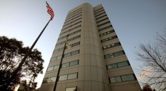 Johnson & Johnson corporate headquarters are seen Nov. 3, 2009 in New Brunswick, New Jersey. 