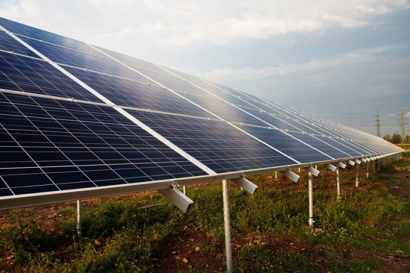 Solar Panels Over Coal