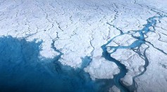 Greenland ice sheet during spring and summer