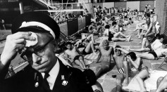 Holborn Oasis Swimming Pool in London During 1964 July Heat Wave 