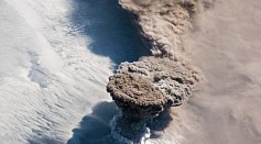 Raikoke Volcano Erupts
