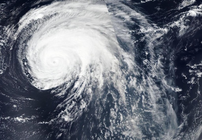 A view of Hurricane Lorenzo from NASA-NOAA's satellite. 