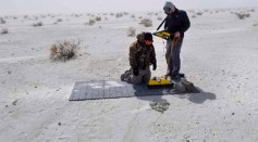 The Researchers at Work at White Sands Monument