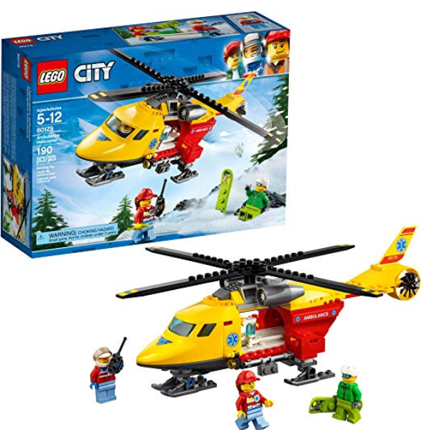 Lego City Ambulance Helicopter Building Kit