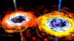 Collisions by massive black holes in the galaxies are giving off detectable x-ray and gravitational waves irradiating the cosmos 
