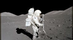 Apollo 17 Astronaut (IMAGE)