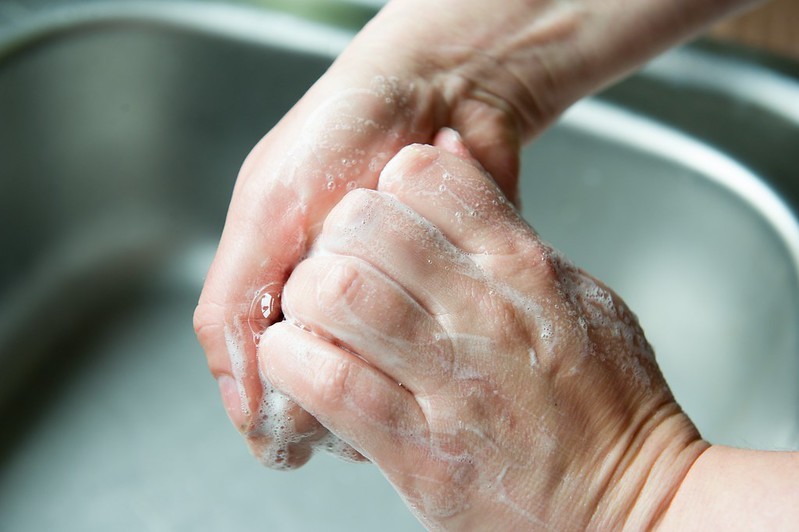 Wherever you came from—the gym, church, grocery store, market, or school, wash your hands