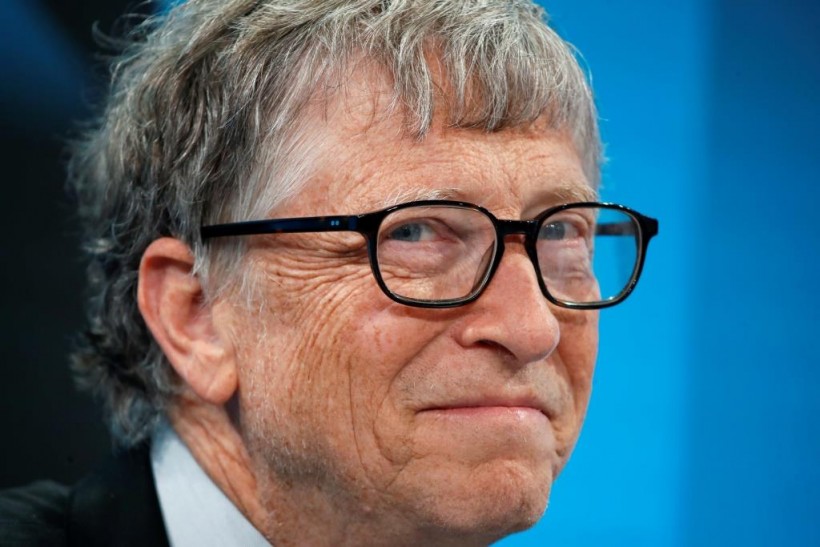 Bill Gates, Co-Chair of Bill & Melinda Gates Foundation, attends the World Economic Forum (WEF) annual meeting in Davos, Switzerland, January 22, 2019