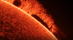 Phenomenal Images of the Sun's Surface Were Captured from Retired Photographer's Backyard 