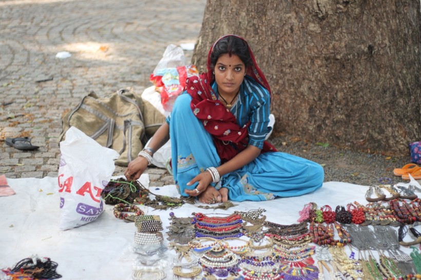 street vendor in India