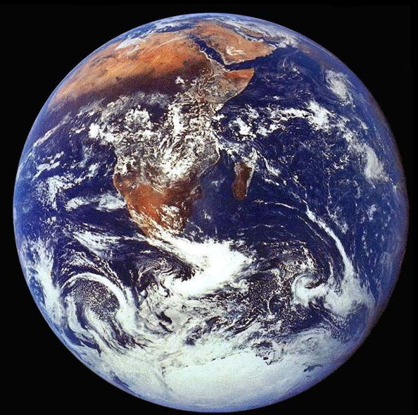 The Crew Of Apollo 17 Took This Photograph Of Earth In December 1972