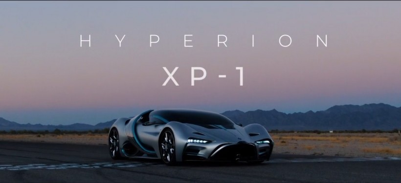 Hyperion Unveils Their New Futuristic Car Powered by Hydrogen Fuel Cell Technology