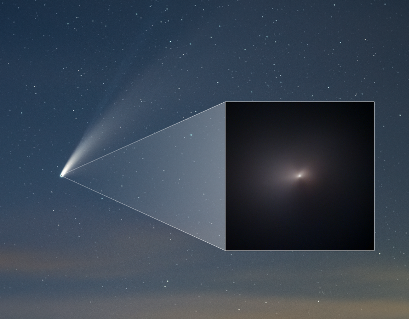 The Hubble Space Telescope Captures Comet NEOWISE at its Brightest