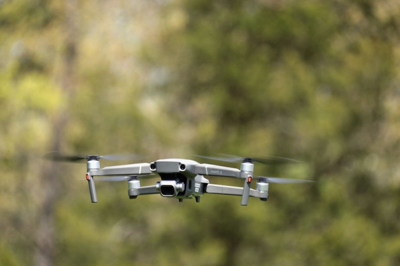 Drone Flies in Bethpage