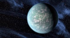 Artists Depiction of Exoplanet Like Earth