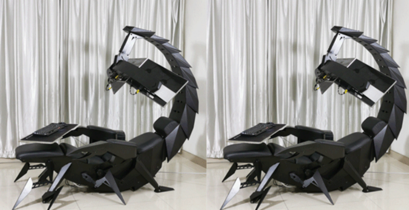 Game On: Giant Robotic Scorpion Cockpit is the Latest Gaming Chair in Town