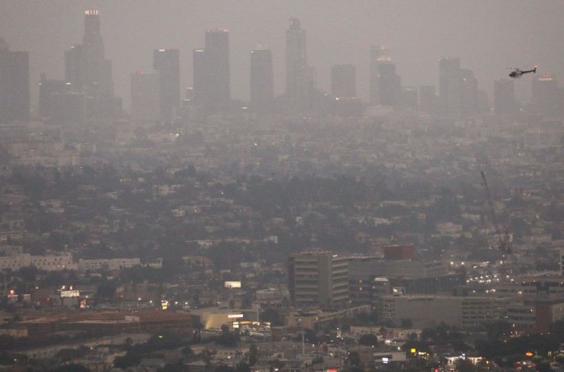 Los Angeles Air Thick With Smoke From California Wildfires