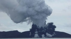 Volcano Creates Island