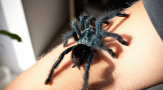 Vivid Color of Tarantulas Are Associated With Perceiving One Another & Survival 