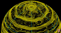 Saturn’s hexagon mega-storm