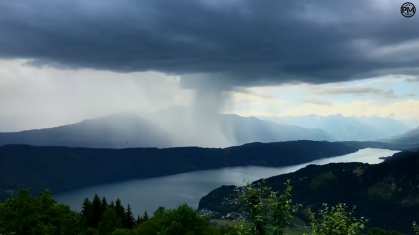 [WATCH]: Dramatic Microburst Shows How Powerful Sudden Rain Can Be
