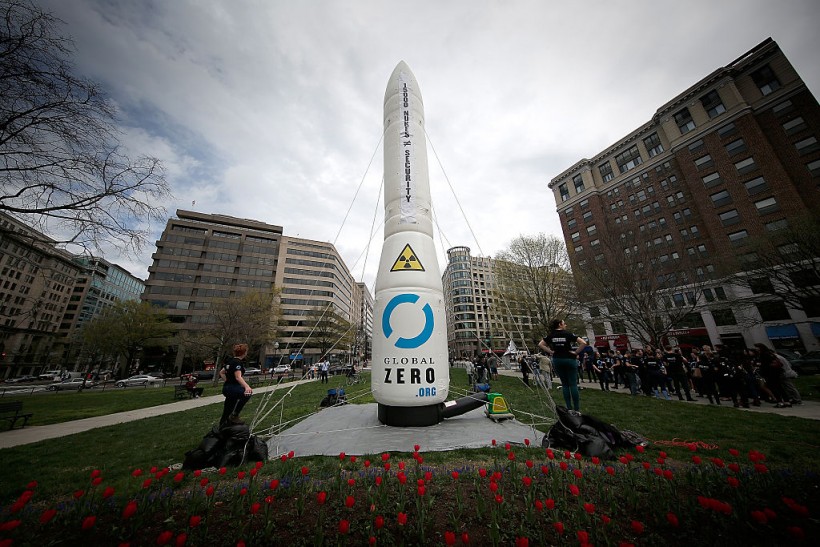 Activists Rally Against Nukes During Nuclear Security Summit In Washington DC