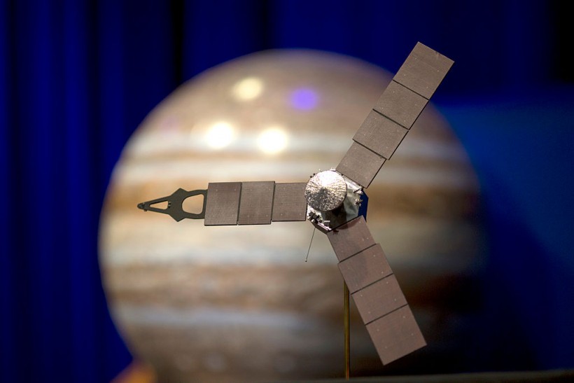 NASA Holds Briefing On Juno Mission Arrival At Jupiter