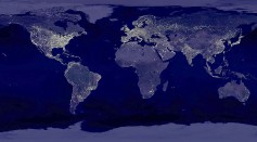 Earth's City Lights at Night
