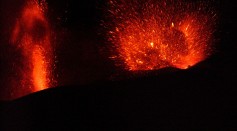Mount Etna Explodes