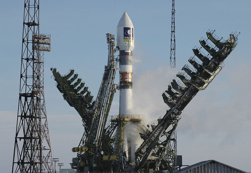 European Space Agency Launch Galileo Satellite From Kazakhstan