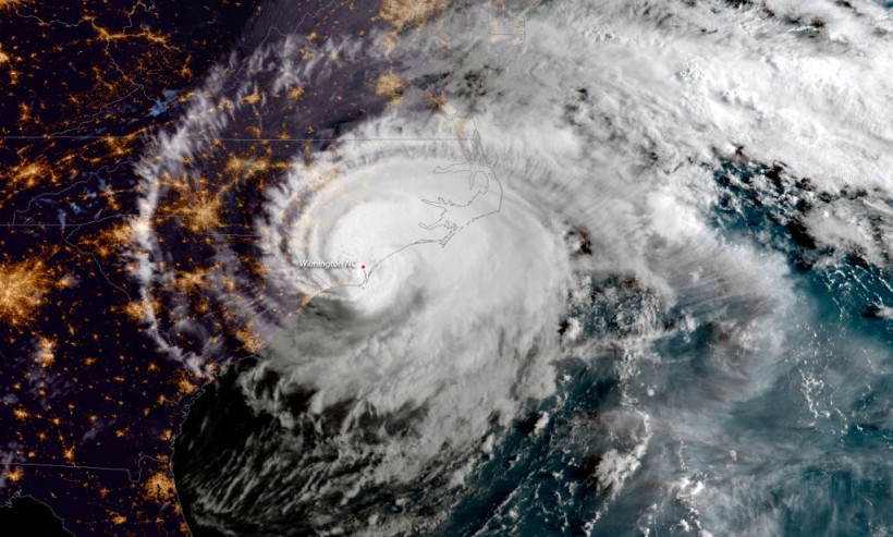 Hurricane Florence Slams Into Coast Of Carolinas