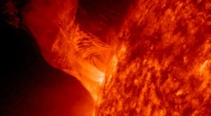 Solar Eruption Rises Above Sun