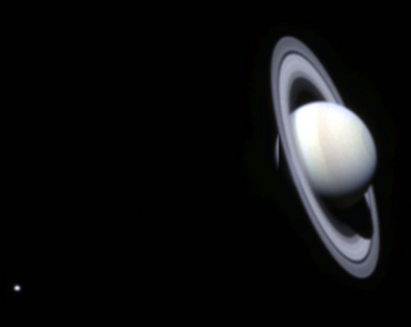 Cassini Probe Sends Pictures Of Saturn