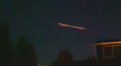  Falcon 9 Rocket Debris Created Light Show Over Pacific Northwest Sky