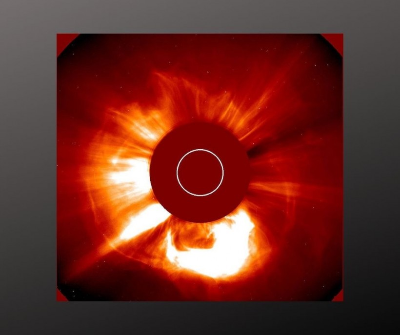 Major Solar Eruption On Sun