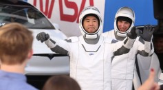 Japanese Astronaut Siochi Naguchi