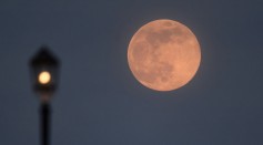 Super Pink Moon Rises Over UK