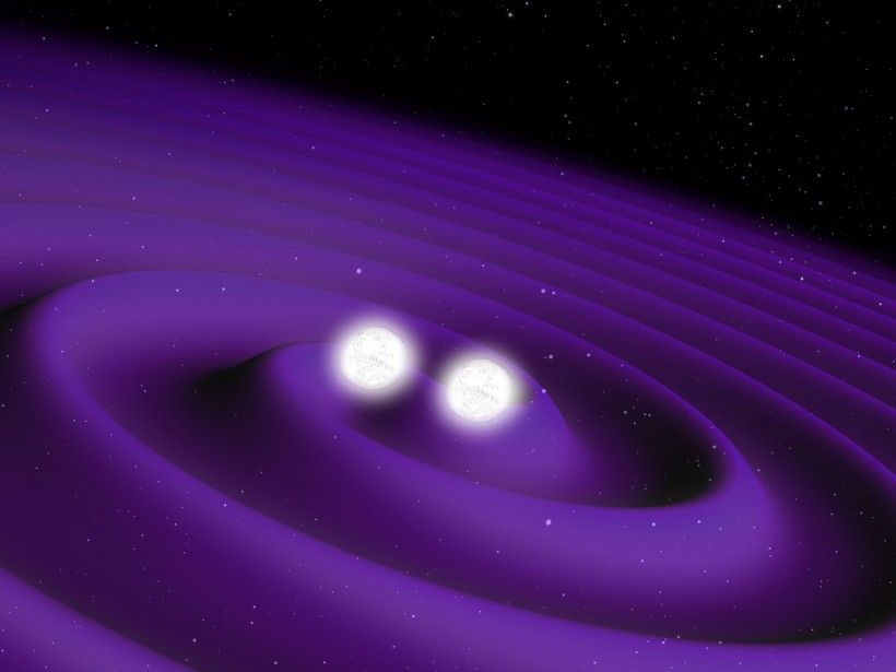 Colliding neutron stars ESA385307
