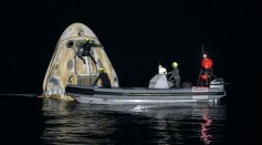 NASAs SpaceX Crew-1 Splashdown
