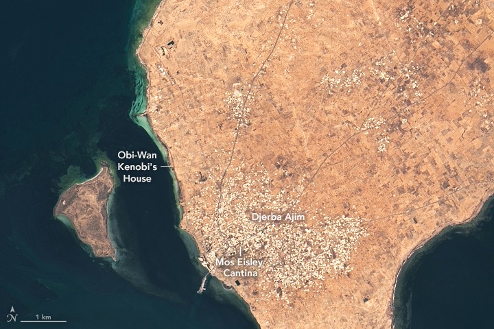 Tatooine from Space