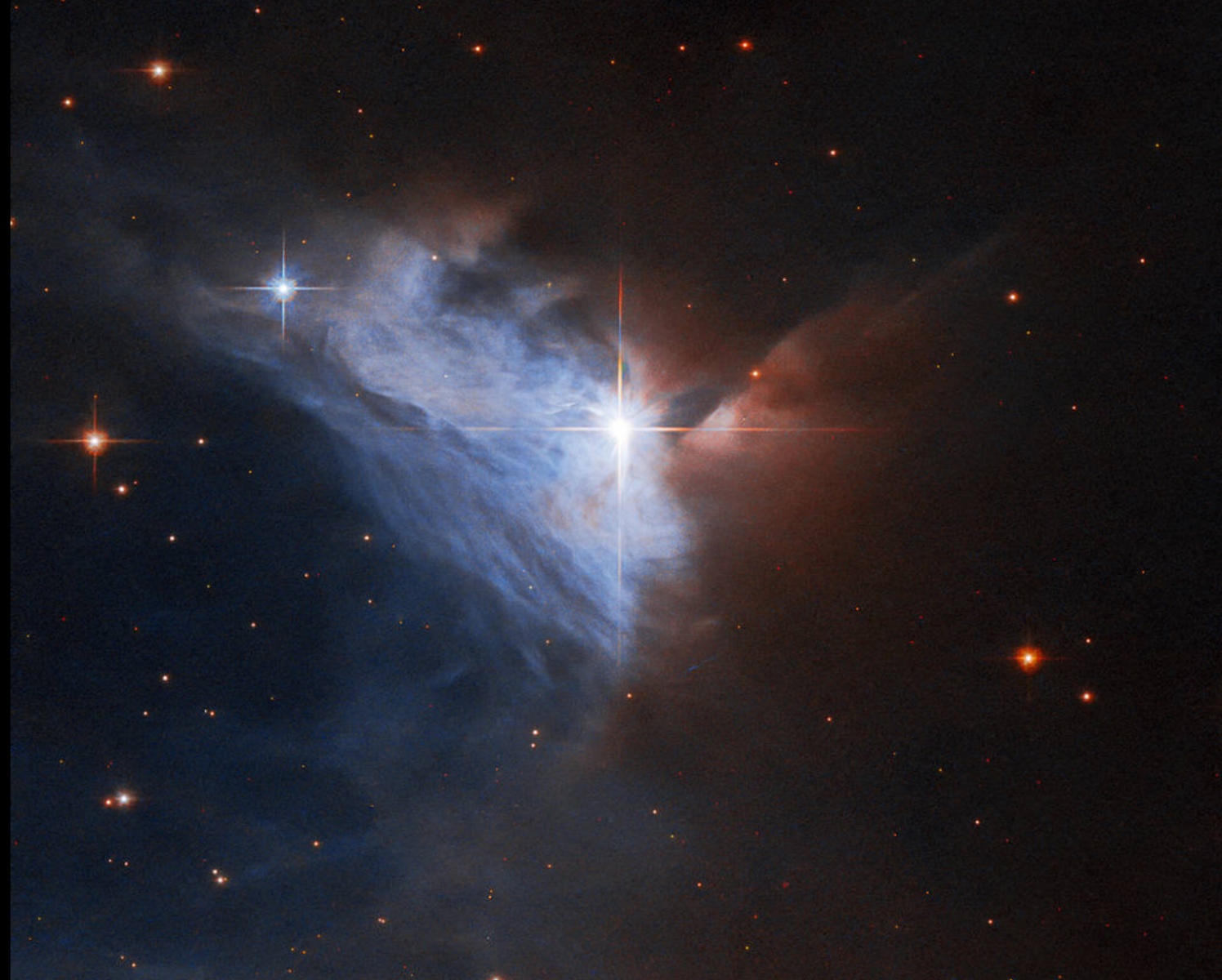NASA's Hubble Space Telescope Captures Cosmic Cloud from Emission