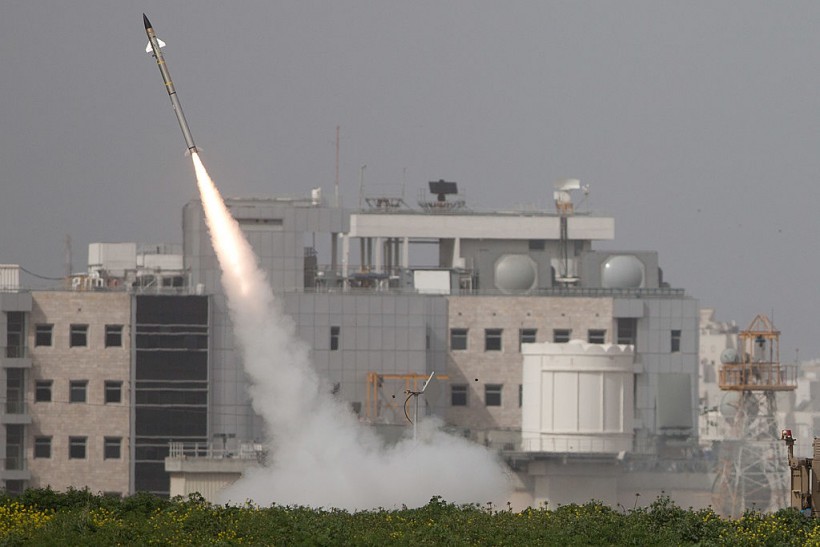 Israel's Iron Dome Combats Gaza Missile Attacks